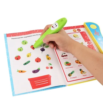Barn Touch Type Computer, Tablet Lære engelsk Undersøgelse, Maskine, Legetøj Baby Lære engelsk Montessori Pædagogisk Legetøj til Gave