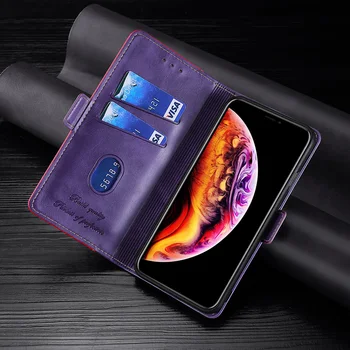 Nye Samsung Galaxy A01 Core Telefon taske til Samsung A01 Luksus Læder Silikone Back Cover til Samsung M01 Core Flip Case