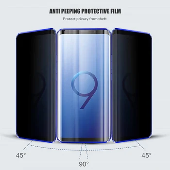 360 Beskyttende Privatliv Magnetisk Glas Tilfældet for Samsung Galaxy S8 S9 S10 S20 Plus Note 20 10 9 8 Ultra A50 70 A51 A71 Magnet Sag