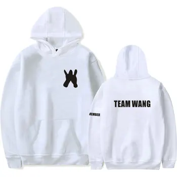 Kpop GOT7 Jackson Team Wang samme udskrivning fleece Hættetrøjer, for jeg got7 efterår og vinter unisex Hoodie Sweatshirt pullover, Jakke, frakke