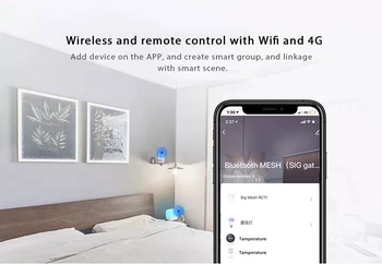 Nyeste Tuya Smart Multi-Mode Gateway WIFI Bluetooth SIG Mesh Smart Hub Hjem Hub Arbejde Med Temperatur Og Luftfugtighed Sensor