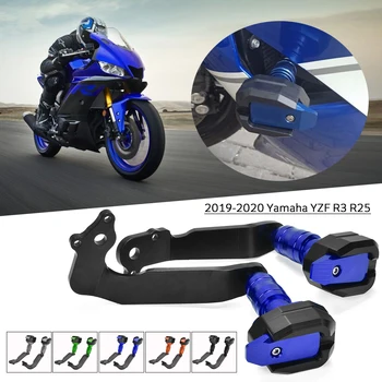 Motorcykel Crash Pad Beskytter CNC-Motor Cover Frame Sliders Fairing Vagt Til YAMAHA YZF-R3 YZF-R25 YZF R3 YZF R25 2019 2020