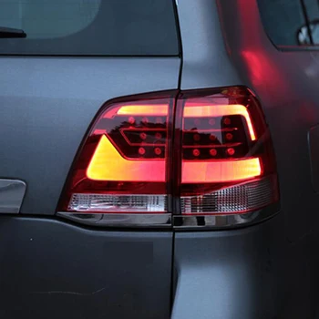 Bil LED baglygte Baglygte Til Toyota Land Cruiser 200 FJ200 LC200 2008 - tågebaglygte + Bremser + Reverse + blinklys