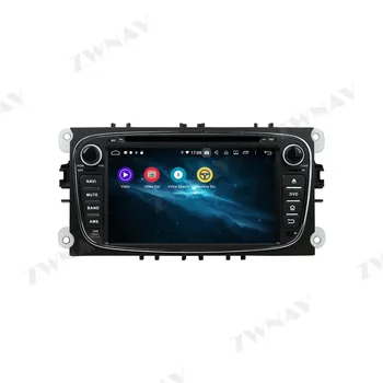 4+128GB Android 10 screen Bil Multimedia DVD-Afspiller til Ford sort Mondeo 2008-2011 GPS Navi Auto Audio Radio Stereo Head unit