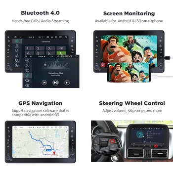 1 Din Android 10 Auto Radio GPS Til Alfa/Romeo/Spider/Brera/159 Sportwagon RAM 4G-Car Multimedia-Video, DVD-Afspiller GPS USB DVR