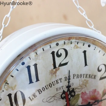 Nye hot salg væg ur ur ure Moderne Antik Stil, boligindretning to sider fugl strygejern Kvarts ur