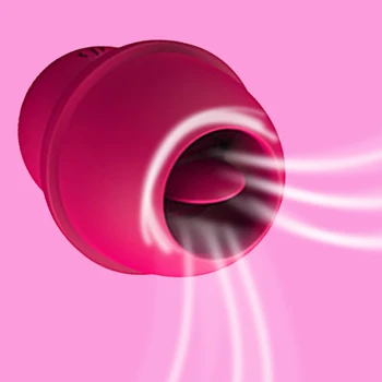 Champignon-Formet Tungen Slikke Vibrator Oral Sex Klitoris Stimulation Brystvorten Slikning Vibrator Blowjob Sex Legetøj Til Kvinder Female