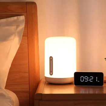 Xiaomi Mi sengelampe 2 Smart Home Lámpara de mesa Kontrol voz de Aplicación inteligente de Ajuste farve