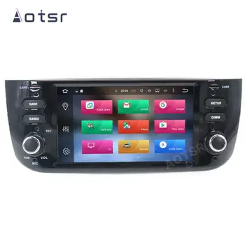AOTSR 1 Din Bil Radio For Fiat Punto Linea 2009 - Android 10 Multimedia-Afspiller, Auto Stereo-GPS Navigation DSP IPS AutoRadio