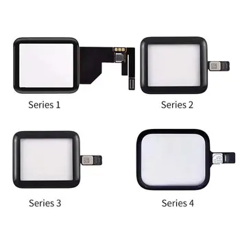 1stk 38mm 42mm Touch Screen Digitizer Til iWatch-Serien S2 S3 S4 S5 LCD-Front Glas Sensor Ydre Panel Cover Med Flex Kabel