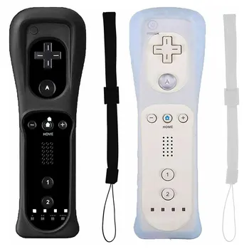 2 I 1 Trådløs Bluetooth-Remote Nunchuk Controller Joystick, Gamepad Til Wii spillekonsol Indbygget Højttaler Uden Motion Plus