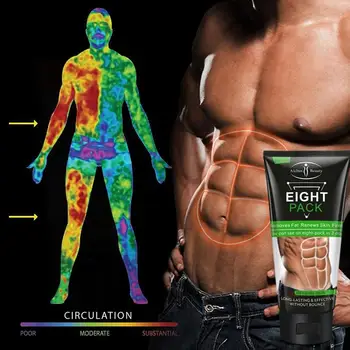 Abdominal Muskel Creme Mænd Stærk Anti Cellulite Afvalle Fat Burning Cream Anti-Cellulite Gel Kraftfulde Stærkere Vægt Tab Produkt