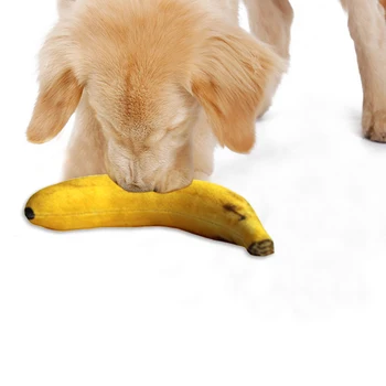 1STK Pet Toy Kunstige Strawberry Banana Bide-resistente hundebid Toy Dog pivelegetøj Simulering Frugt Legetøj til Hund, Kat