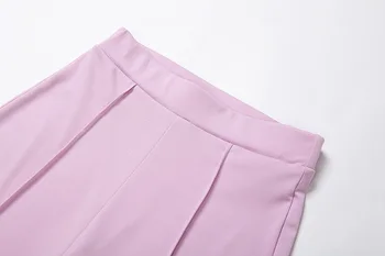 Forår og Efterår New Høj Talje Slank Sexet Casual Mode Løse Bukser, Elegant Tæve Komfortabel Professionel Lange Bukser