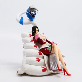 Et Stykke Boa Hancock Anime Figur Sexet Pige Periferiudstyr PVC-Action Figur Serpentine Sæde Samling Dukke Model Gave