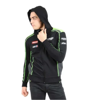 Herre motorcykel, kawasaki hoodie moto racing riding hoody tøj jakke mænd jakker på tværs af Zip trøje sweatshirts S3