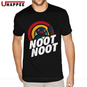 Cool Noot Noot Sjove Rainbow Vintage Nødlidende Meme T-Shirts til Mænd Smukke kortærmede Herre Vand Printet Skjorte 90'ERNE Tees