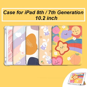 Etui til iPad 8. Generation 8 2020 Med Blyant Indehaveren 10