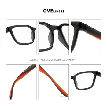 2020 mænds øjeglas rammer briller ramme mænd Optisk Nærsynethed Recept Klare glas mandlige fuld tr90 Briller briller