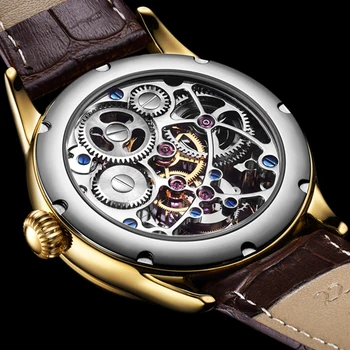 GUANQIN Ægte, Oprindelige Tourbillon watch top mærke luksus Skelet konstellation vandtæt Safirglas Relogio Masculino