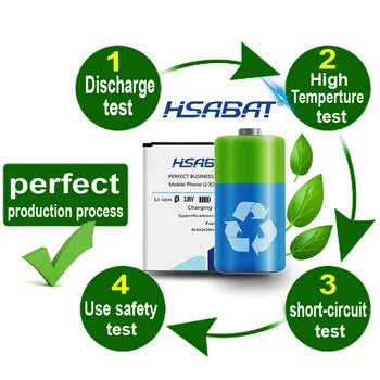 HSABAT Gratis levering, Høj Kapacitet 4800mAh Batteri til Elephone P7000 Batteri Mobiltelefon batteri Akku