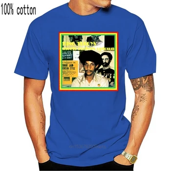 King Tubbys Opfylder Rockere Uptown Retro Reggae T-Shirt Sort Custom Print T-Shirt