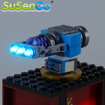 SuSenGo LED Lys kit Til 70424 Ghost Train Express