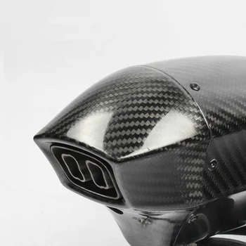 Universal Lyddæmper Rør-51mm Ændret Motorcykel kulfiber med mærkat Udstødning Motorcykel Undslippe moto for tmax500 530