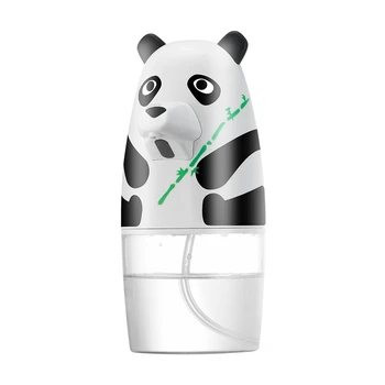 Børn Tegnefilm Panda Automatisk Vask af hænder ligent Sensor Skum Sæbe Dispenser Køkken, Badeværelse Forsyninger til Børn