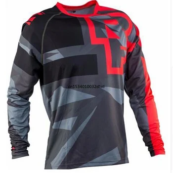 2021 RACE FACE Mountainbike-MTB-Shirts til Mænd Downhill Trøjer Offroad DH Motorcykel Jersey Motocross med sportstøj Tøj