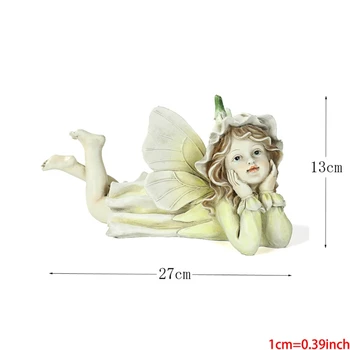 Fairy Have - Miniature Feer, Figurer, Tilbehør til Udendørs Haven Indretning