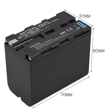 1pc NP-F960/ NP-F970 7,2 V 7800mAh Genopladelige Kamera Batteri Til Sony Kamera Lithium Batteri Udskiftning CCD-SC5 CCD-SC55