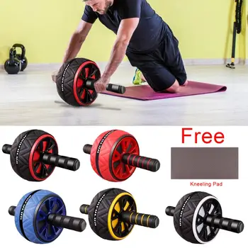 ABS Abdominal Roller Øvelse Hjul Fitness-Udstyr Mute Roller For Arme, Ryg Mave Core Trainer kropsform Uddannelse Forsyninger