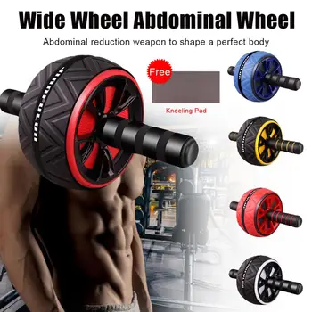 ABS Abdominal Roller Øvelse Hjul Fitness-Udstyr Mute Roller For Arme, Ryg Mave Core Trainer kropsform Uddannelse Forsyninger