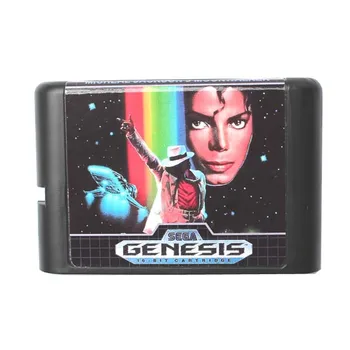 Micheal Jacksons Moonwalker EU/USA-Shell 16 bit MD Game Card Til Sega Mega Drive Til Genesis