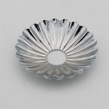 10pieces/masse 35/45mm chrysanthemum metal dækkappe hardware dekorativ skuffe lysekrone flyvende tallerken belysning tilbehør