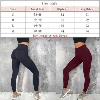Kvinder Casual Høj Talje Trænings-Og Leggings Damer Solid Farve Kradser Lange Leggings Ankel-Længde Kvinde Tøj