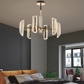 Moderne loft led loft lys stue, soveværelse led loft lampe til Restaurant køkken ophængning af lamper krystal Inventar
