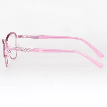 Kvinder Halvdelen Rim Metal Retro Optiske Briller Recept Nærsynethed Læsning Briller Lens Anti Blå Lys Pink Sort Rød Brun Beskyttelsesbriller