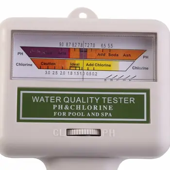 PC-101 Digital PH Tester Hjem Swimmingpool Akvarium Vand pH&CL2 Klor Niveau Tester Kit Spa-Water Quality Monitor Meter Test