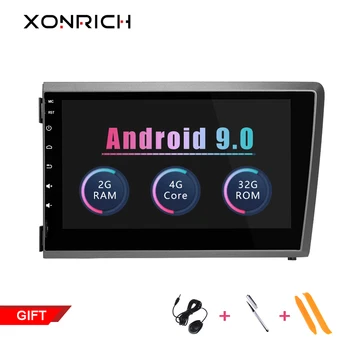 Xonrich Car Multimedia Afspiller Android 9,0 For VOLVO S60, V70 XC70 2000 2001 2002 2003 2004 AutoRadio Hoved Enhed, GPS-Navigation DVD