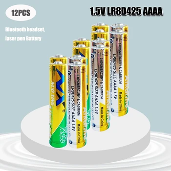 12Pcs AAAA LR61 AM6 Alkaline Batteri E96 LR8D425 MN2500 MX2500 4A For Bluetooth-Hovedtelefoner Vækkeur Computer Tester