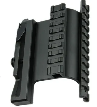 Pistolen mlok AK støtte aluminium legering 20mm styreskinne 45 graders side guide AK hurtig fjernelse beslag