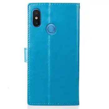 For Xiaomi Mi-8 tilfælde Flip PU Læder + TPU-Wallet-Kortholderen Silikone Tilfældet For Xiaomi Mi-8 MI8 M8 Telefon Tasker kortdækslet