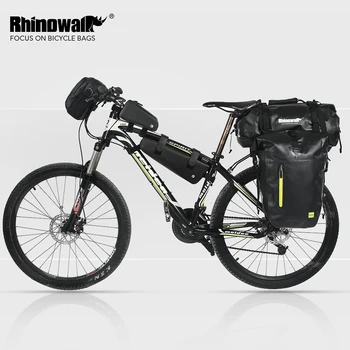 Rhinowalk rhino vandtæt cykel pack hale pack pack mountainbike pack lang-distance-ridning rygsæk udstyr 20L Completo