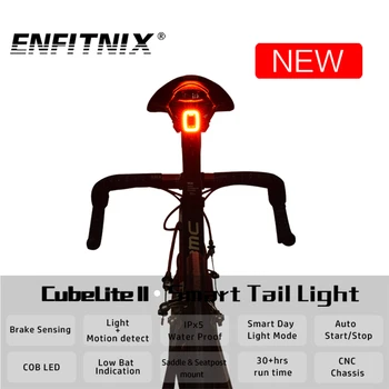 Nye Cubelite II cykel lys smart Baglygte til cykel baglygte bremse Sensing USB led Cykling vandtæt Hale lys