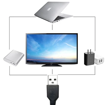 Led Strip Lights USB-LED-TV ' ets Baggrundsbelysning Kit Bluetooth-App Control 16 Farve Skiftende 5050 Led Fleksibel Belysning til HDTV