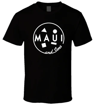 Design Mandlige Nyhed Mænd T-shirt Mode Bomuld O neck Hip Hop Maui Hipster Shirt Mænd Tshirt Plus Størrelse