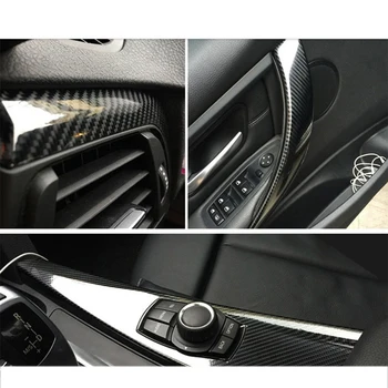 3D Carbon Fiber Bil Wrap Ark Rulle Film-Bil klistermærker og bil Decals Motorcykel Bil Styling Tilbehør til Biler 30cmx127cm