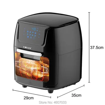14L Luft fryer husstand stor kapacitet røg-gratis pommes frites el-ovn Intelligent Automatisk kartoffel Flishugger touch skærm